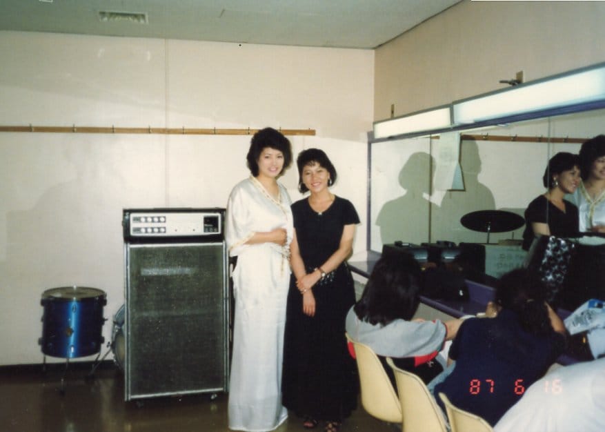 민희라 이은하 대기실